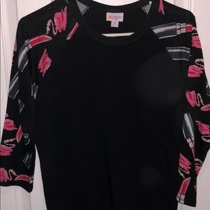 LuLaRoe Randy Lipstick shirt
